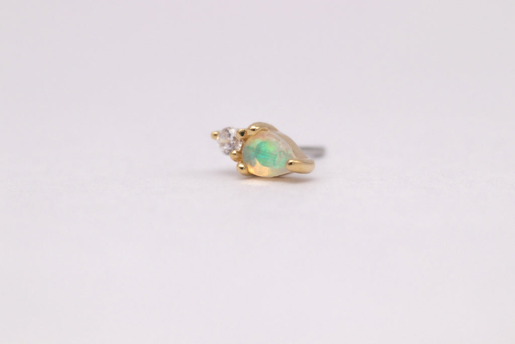 Daydream Opal + CZ - Buddha Jewelry
