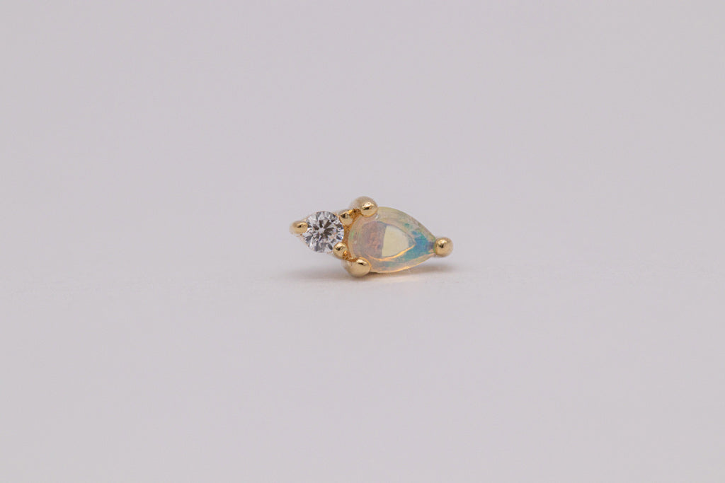 Daydream Opal + CZ - Buddha Jewelry