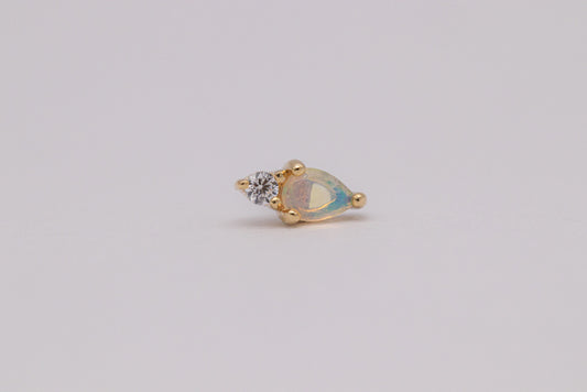 Daydream Opal + CZ - Buddha Jewelry