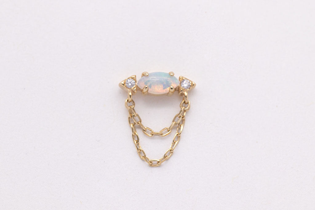 Limitless Opal + CZ - Buddha Jewelry