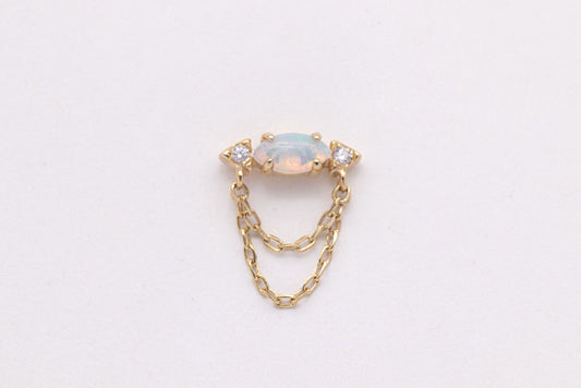 Limitless Opal + CZ - Buddha Jewelry