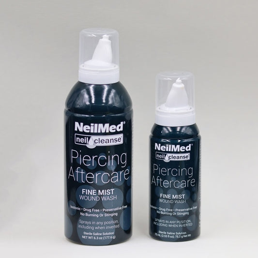 NailMed Saline Solution -Steriles Kochsalzlösung Spray für Piercings